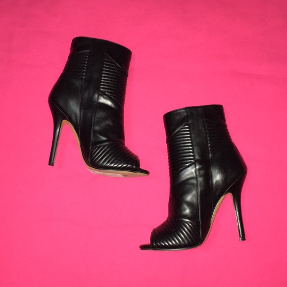 Peep toe booties - Picture 2 of 6